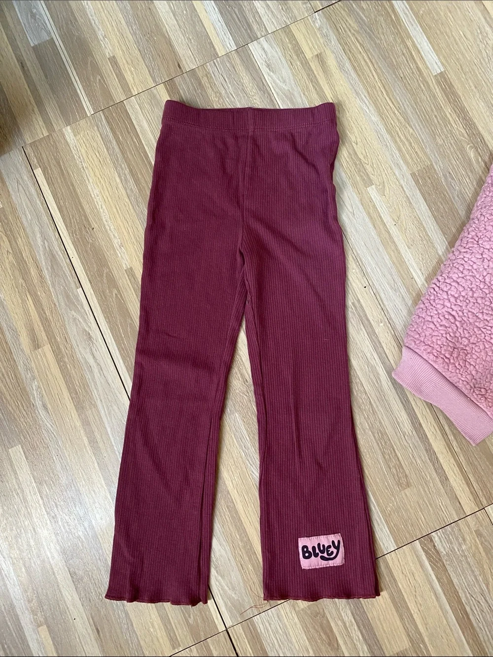 BLUEY Fleece Bomber Jacket and Legging 2 piece set size toddler girls 4T